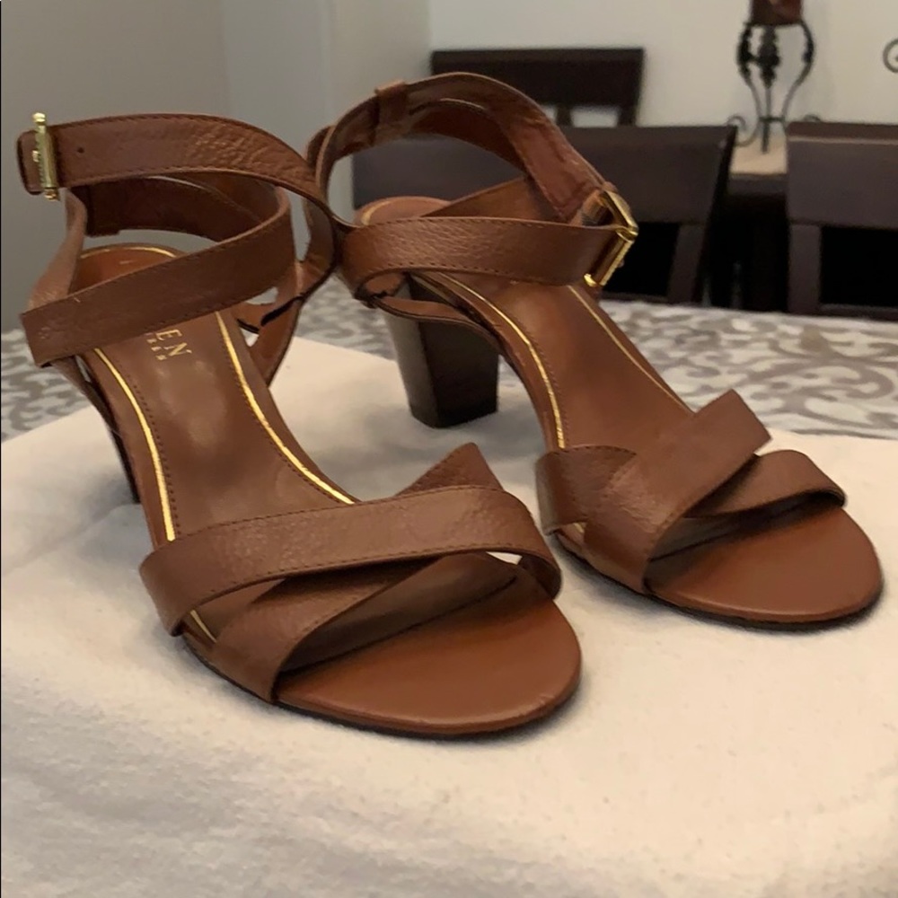 Ralph Lauren strap heels